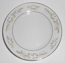 International Silver Company China Porcelain Springtime Bread Plate