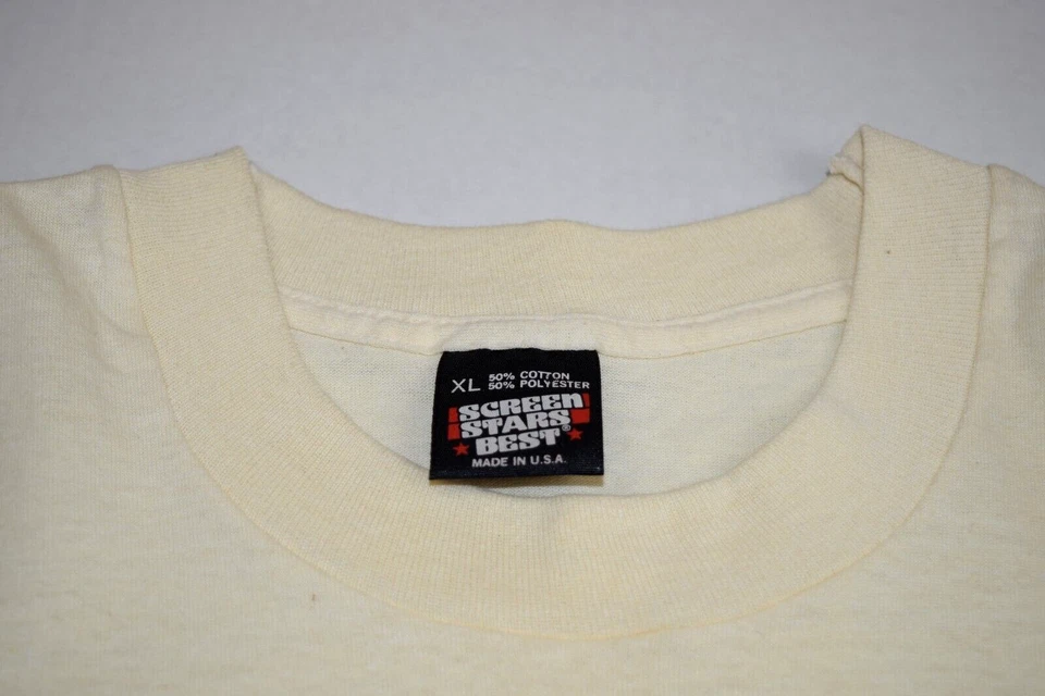 Vintage T-Shirt Size M/L 80s 90s Phoenix Marathon Screen Stars Single Stitch - Image 4 of 4