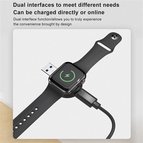 1 PC Portable Wireless Charging Dock Accessories For Apple Watch 8 7 6 5 4 3 2 1 - Picture 18 of 24