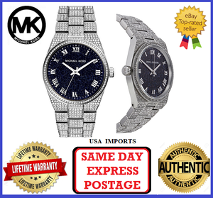 Michael Kors MK6089 Channing Silver and 