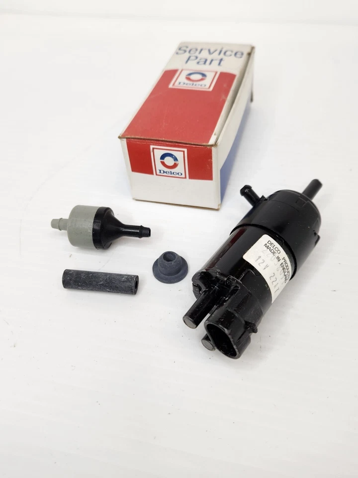 Nuevo de Lote Antiguo OEM GM 1987-1993 Cadillac Limpiaparabrisas Washer Bomba Paquete 22071438 Foto 3 de 4