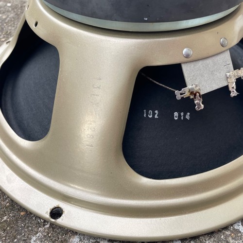 celestion 55hz G12H greenback reissue T1281 guitar speaker - bass cone - Picture 3 of 3