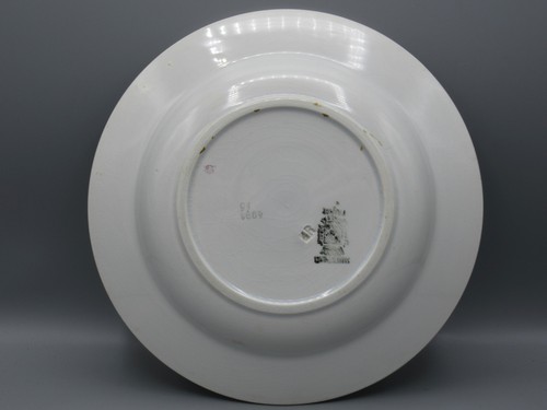 Assiette creuse motif fleurs - Digoin Sarreguemines France - Picture 6 of 10