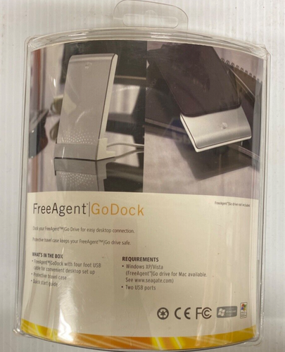 NEW Seagate Free Agent Go Dock With Travel Case (FC117-2Q2429 - Picture 4 of 6