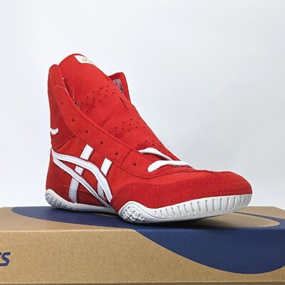 ASICS Wrestling Shoes 1083A001 EX-EO Red/White(Red) (TWR900 Succ