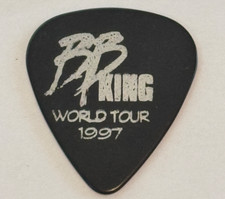BB King Guitar Pick B.B. 1997 His Concert Tour Plectrum From the Stage Lucille