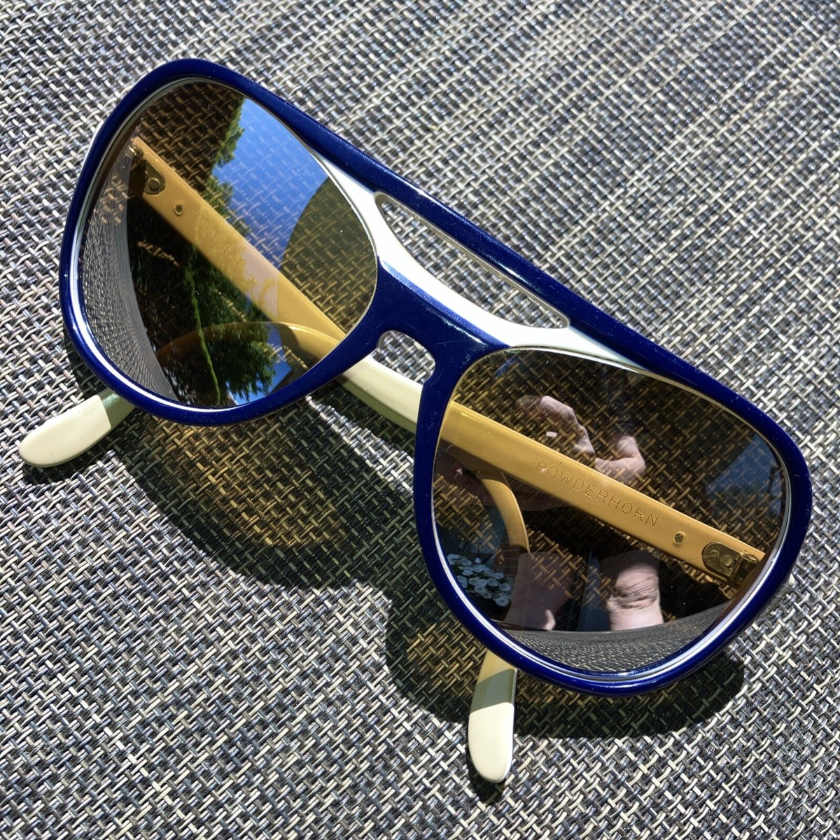 Vintage B&L Ray Ban Bausch & Lomb DGM Ambermatic Powderhorn