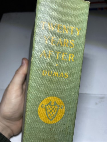 Twenty Years After Dumas, Alexandre Ex Lib HC No DJ 1942 Good - Picture 4 of 11