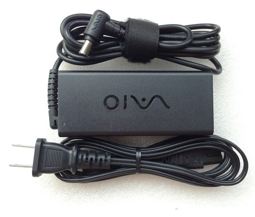 New Original OEM Sony 65W AC Adapter for Sony Vaio PCG-61311U,VGP-AC19V43 Laptop - Afbeelding 2 van 4