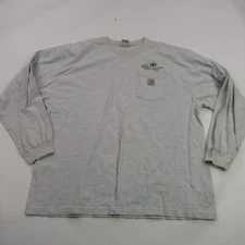 Carhartt Shirt Mens XL Long Sleeve Crew Neck Outdoors Original Fit Parker