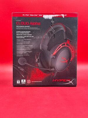 Kingston HyperX Cloud Alpha Pro Gaming Headset HX-HSCA-RD/AM   ️  ️