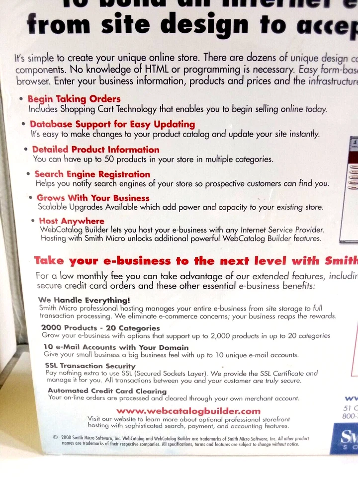 SmithMicro Web Catalog Builder For Macintosh - Image 4 of 4