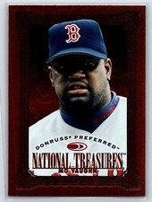 1997 Donruss Preferred #183 Moe Vaughn National Treasures Boston Red Sox