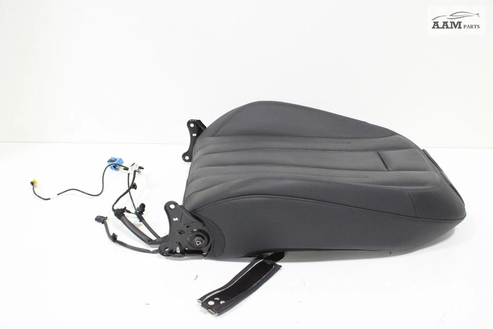 2017-2019 AUDI A4 QUATTRO B9 FRONT LEFT SIDE SEAT UPPER CUSHION BACKREST OEM - Image 2 of 4