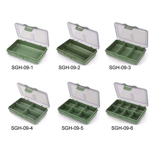 Plastic Box Fishing Tackle Box Small Accessory Box Square Fishhook Box - Picture 5 of 18