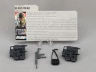 Hasbro G.I. Joe ARAH Vintage Action Figure Accessories w/ File Card - Beach Head
