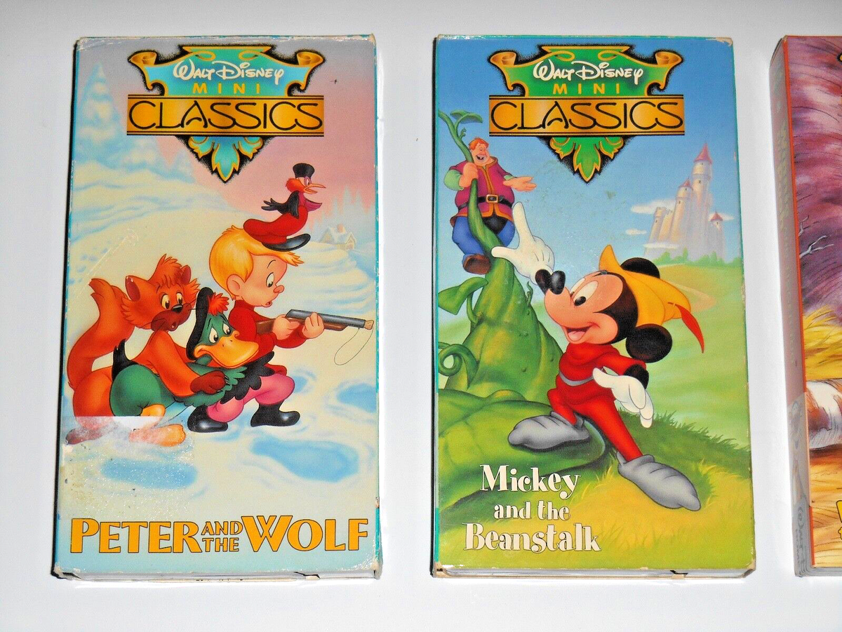 Disney Mini Classics Mickey & The Beanstalk Peter & The Wolf