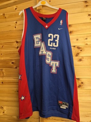 Lebron James 2004 All Star Game East Nike Vintage Trikot Größe 2XL