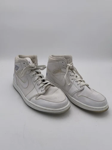 Air Jordan 1 Mid Dune Bianco Uomo Taglia 12 (BQ6578 100)