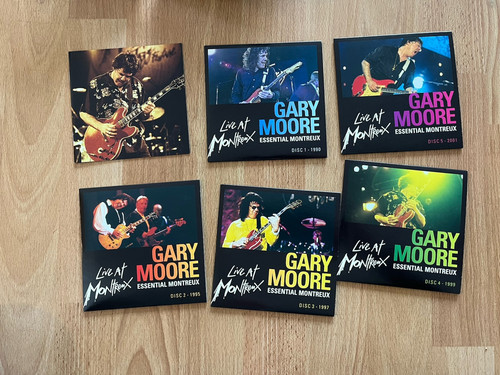 Gary Moore Essential Montreux Live CD Booklet Box Set - Picture 4 of 5