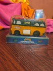 Vintage 1989 Teenage Mutant Ninja Turtles TMNT Van Wagon Floating Soap Dish NM