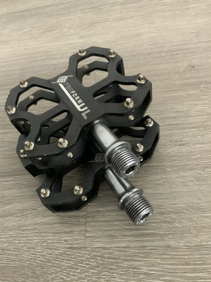 PEDALES PLATAFORMA ORIGIN8 PRO-FORM 90 MM X 70 MM NEGRO 248 GRAMOS Foto 4 de 4