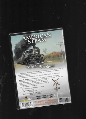 NEW/SEALED : American Steam Shortliners Of The South DVD - Picture 2 of 2