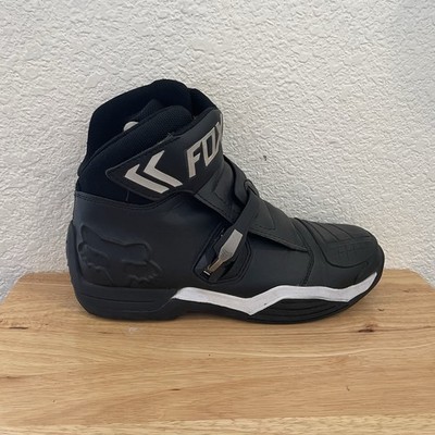 Men Size 14 Fox Racing Bomber Mid Ankle ATV Riders Black White