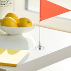  12 Stück Mini-Flaggenhalter, kleiner Flaggenständer, Büro-Außenfahnenhalter,