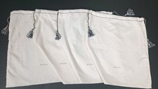 Doen Muslin Drawstring Dustbag Travel Bag Lot Of 4
