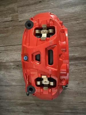 OEM 21-24 Tesla Model S /X Front Left Brake Caliper Performance Red 1420623-00-B