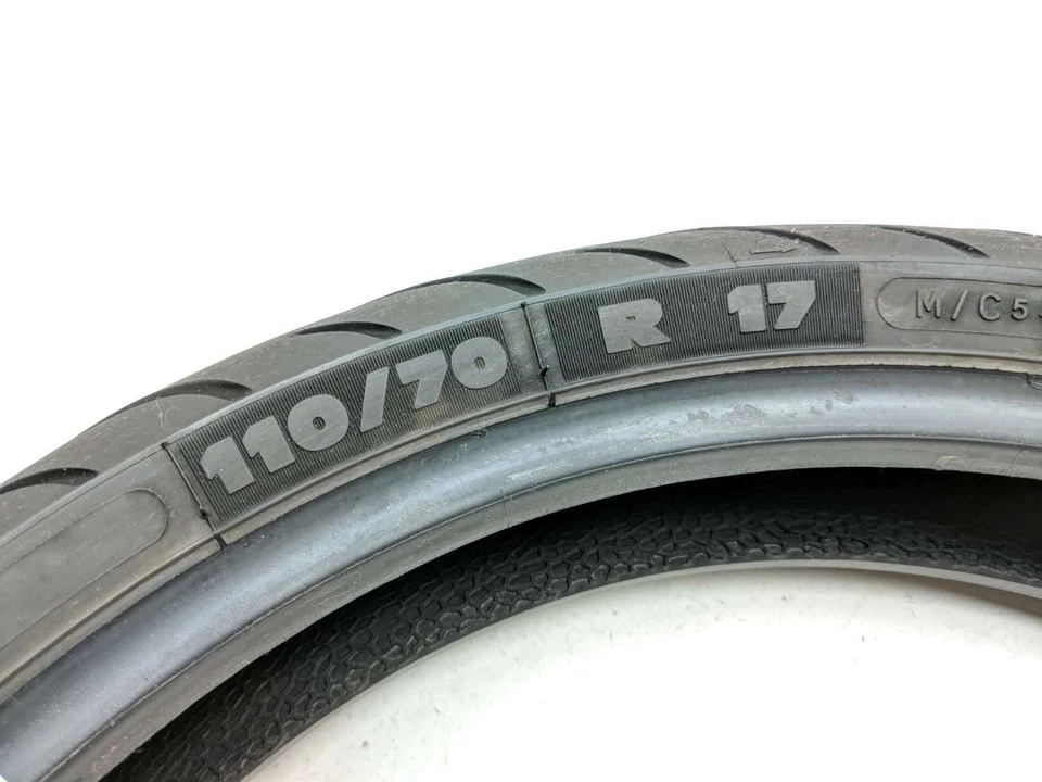 13 передних радиальных моделей Kawasaki Ninja EX300 Michelin Pilot Street 110/70-17 - Изображение 3 из 4