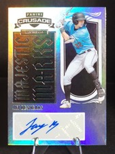 2025 Panini Crusade Majestic Marks Jay Beshears Autograph 
