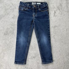 B'GOSH Girls Super Skinny Blue Denim Jeans Toddler Size 4T Stretch