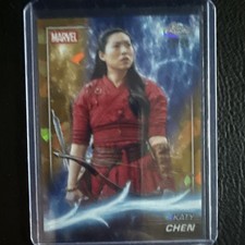 2025 Topps Chrome Marvel Studios Awkwafina As Katy Chen  #111 Gold Refractor /50