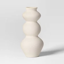 Tall Ceramic Organic Modern Vase - Threshold