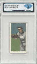 1909-11 T206 Piedmont 350 LENA BLACKBURNE 💎 DSG 5 EX