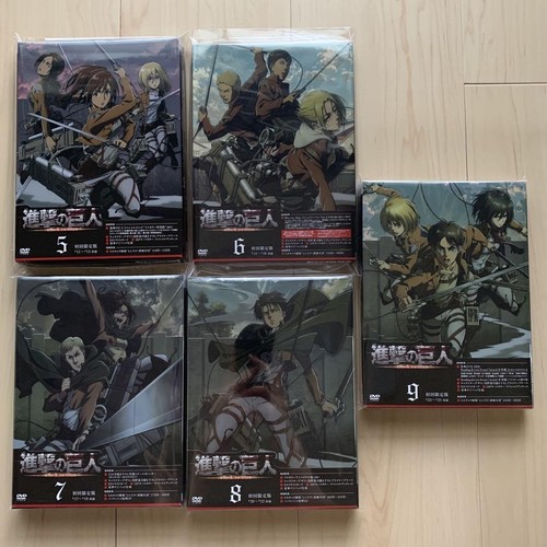 Attack on Titan First Press Limited Edition DVD - Picture 4 of 5