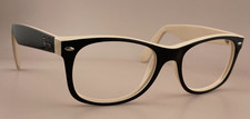 Ray Ban Sunglasses FRAME RB 2132 New Wayfarer 875 3N Italy 52-18 Black Tan