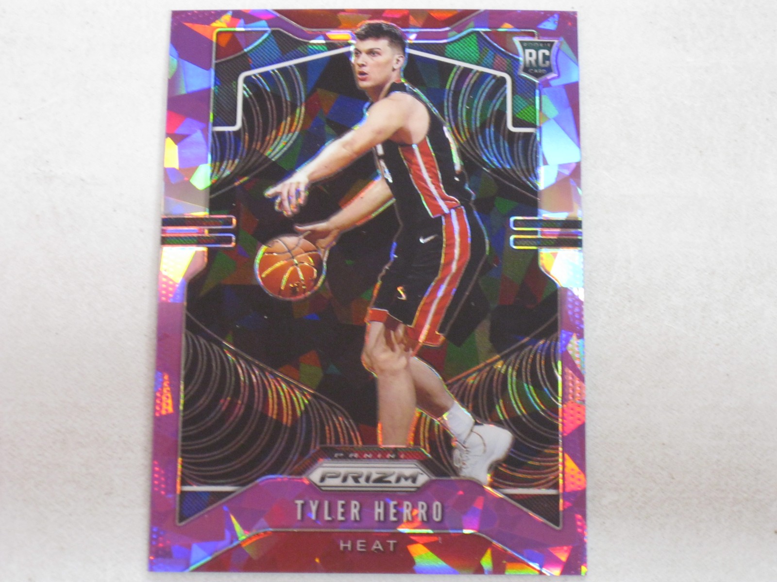 2019-20 Panini Prizm Rookie Purple Ice Prizm #259 Tyler Herro RC143/149