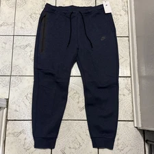 New Nike Sportswear Tech Fleece Joggers Obsidian Blue Men’s Size XXL FB8002-473