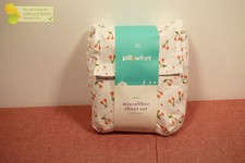 Pillowfort Cherry Microfiber Kids' Sheet Set Full