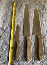 ​Vintage 3pc GEORGE WASHINGTON Knife Set Molybdenum Vanadium Steel Japan