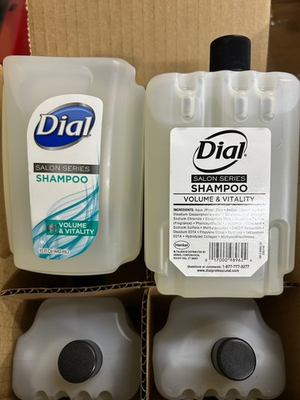 #ad 6x 15oz Dial Salon Series Shampoo Volume Vitality 98963 hair wash Versa Disp $39.99