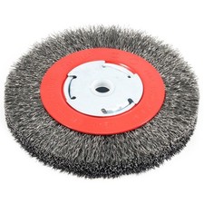 Forney 72750 6000 rpm 1/2 to 5/8 in. Shank Crimped Wire Wheel Brush 6 Dia. in.