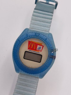    McDonald s Uhr 1995   Fußball-WM Frankreich 1998 | Vintage Happy Meal Rarität