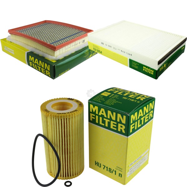 MANN-FILTER Inspektionspaket FüR Opel Zafira A 2.0 Dti 16V 2.2 Astra G Caravan-image
