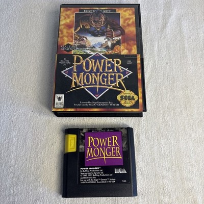 Power Monger Sega Genesis Game - No Manual