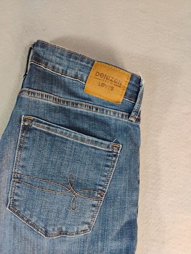 Denizen Levis Womens Jeans 10 Medium Blue High Rise Skinny Medium Wash Denim - Picture 2 of 14