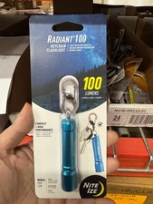 Radiant Keychain Flashlight-Blue